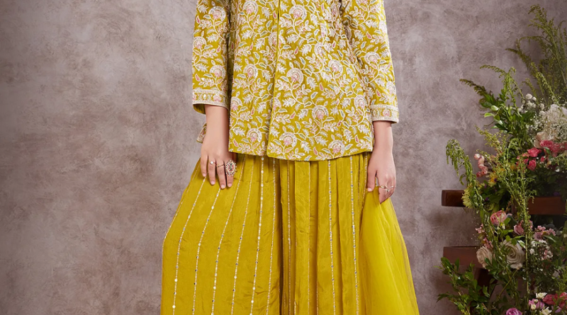 mustard yellow palazzos